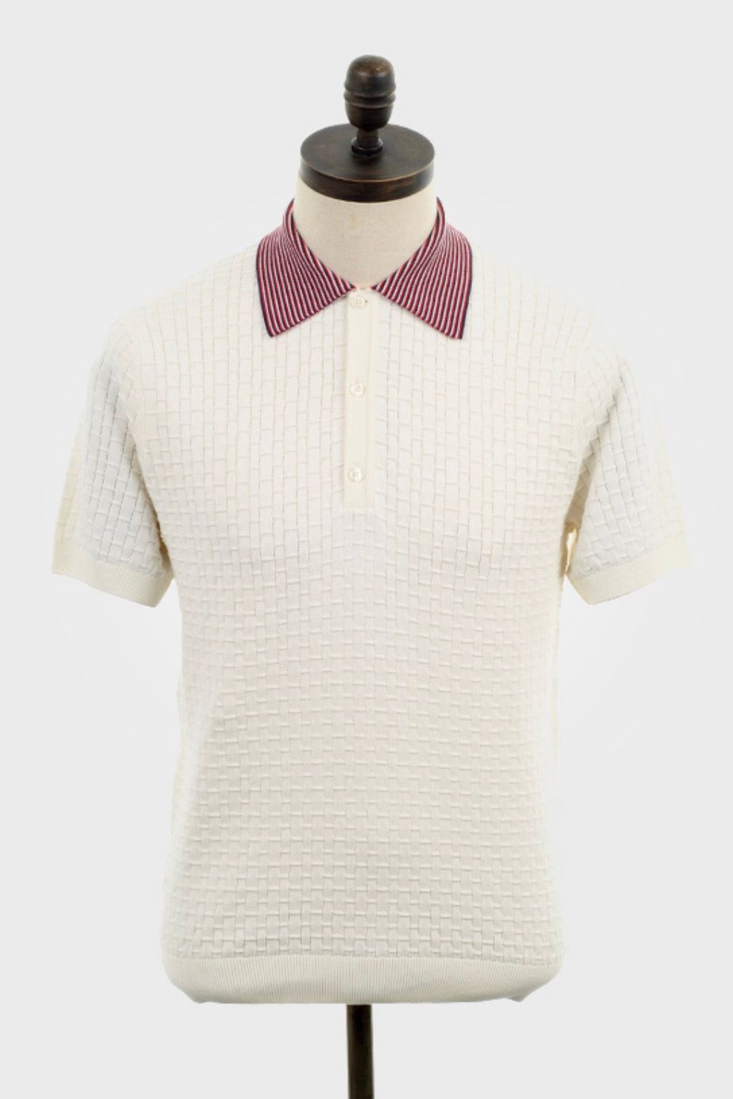 Wilson Off White - Knitted Polo
