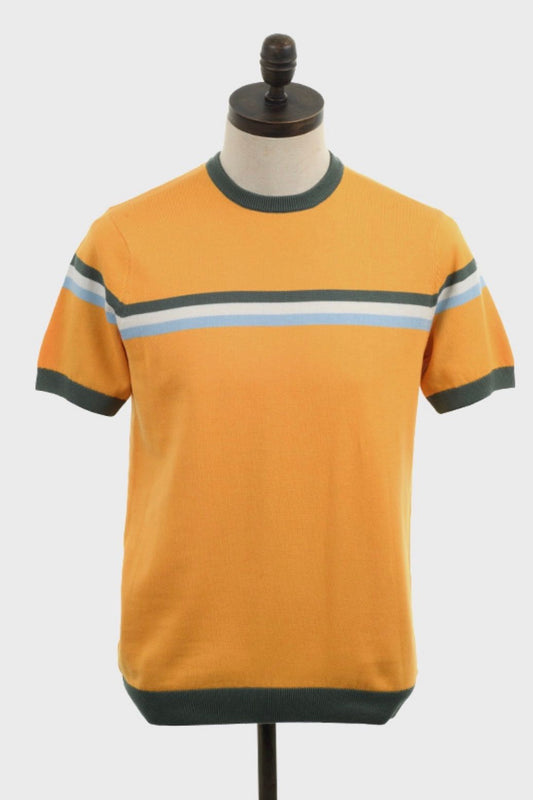Banks Knitted Crew Neck - Amber