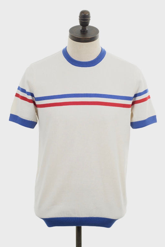 Banks Knitted White - Crew Neck