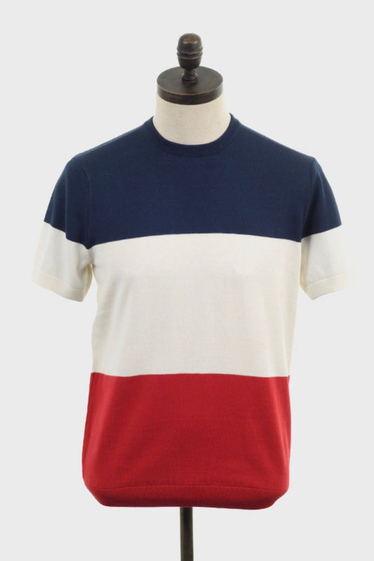 Hurst Knitted White - Crew Neck