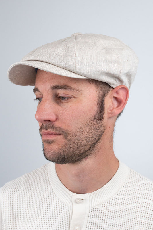 Alfie Natural Linen - Cap