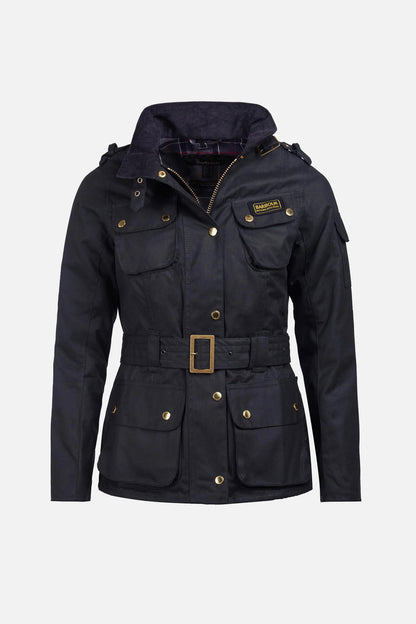Ladies' International Waxed Black - Jacket