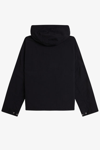 J2323 Cropped Ripstop Parka Black - Jacket