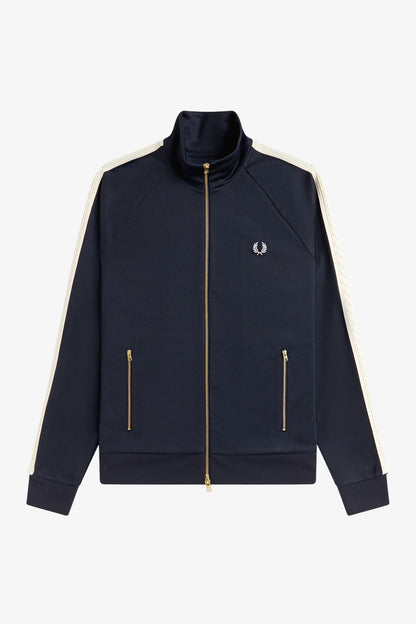 J2331 Cable Taped Navy - Track Jacket