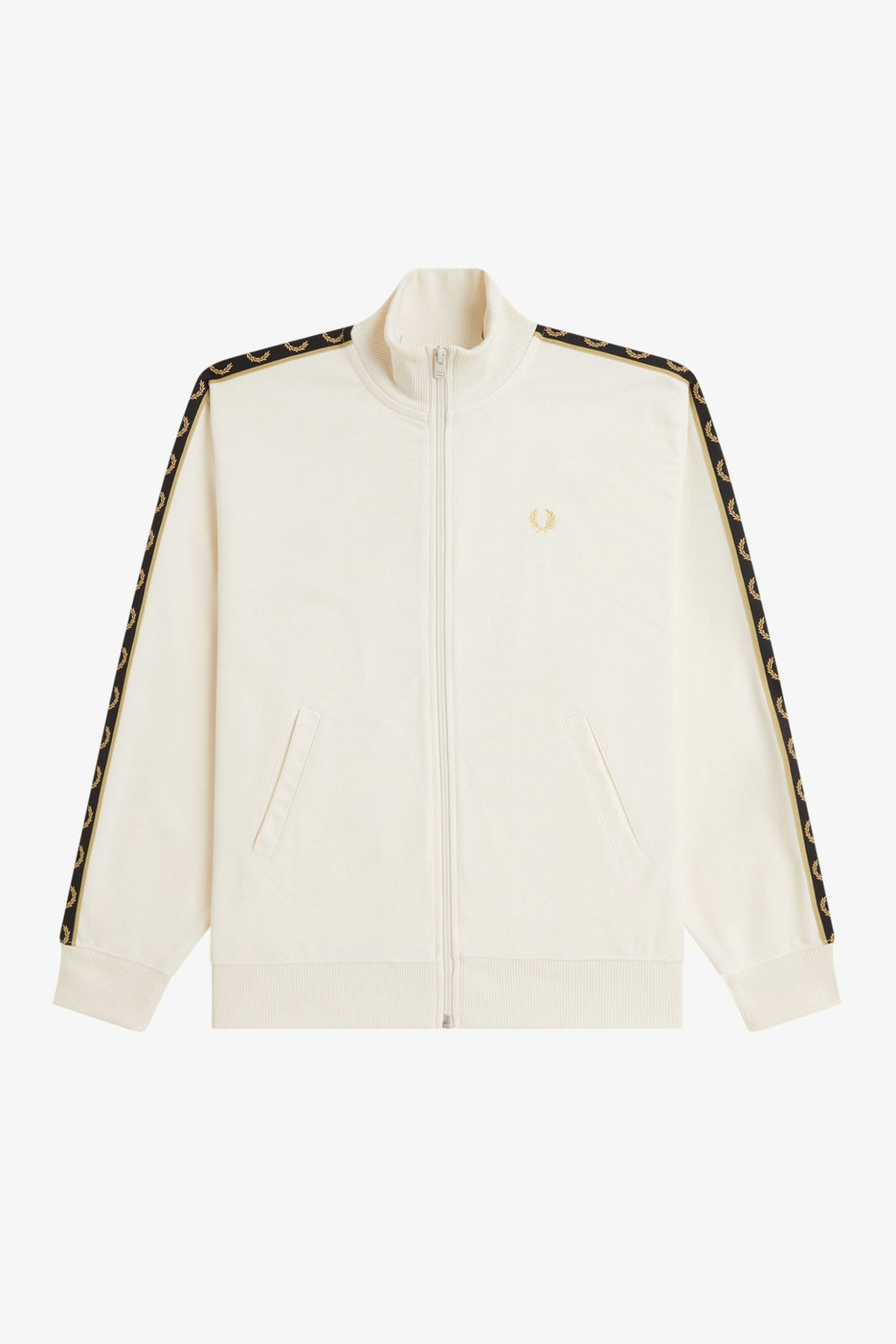 J9100 Taped Sleeve Ecru - Track Jacket