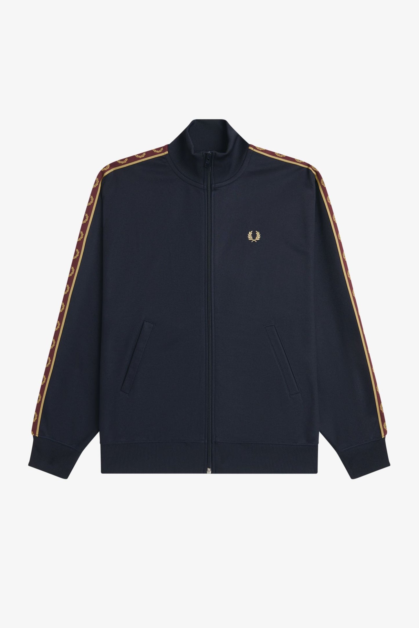 J9100 Taped Sleeve Navy - Track Jacket