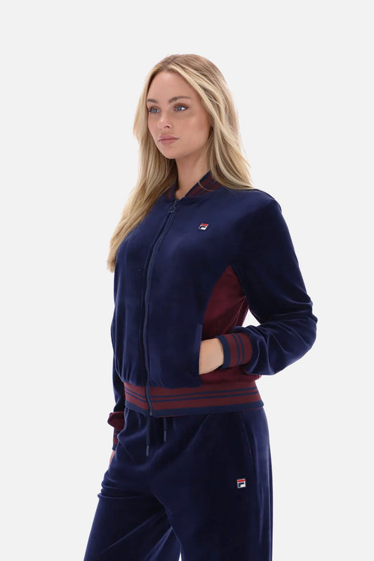 Jenesis Fila Navy / Fig - Track Top (images need updating)