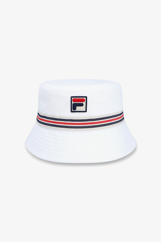 Jojo Heritage Stripe White - Bucket Hat