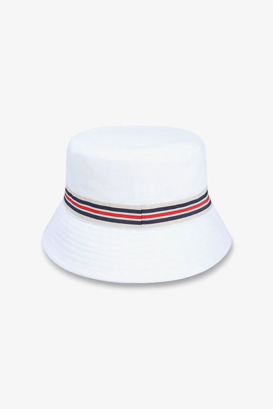 Jojo Heritage Stripe White - Bucket Hat