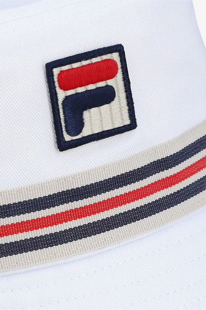 Jojo Heritage Stripe White - Bucket Hat