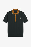 K3312 Cable Knit Night Green - Polo