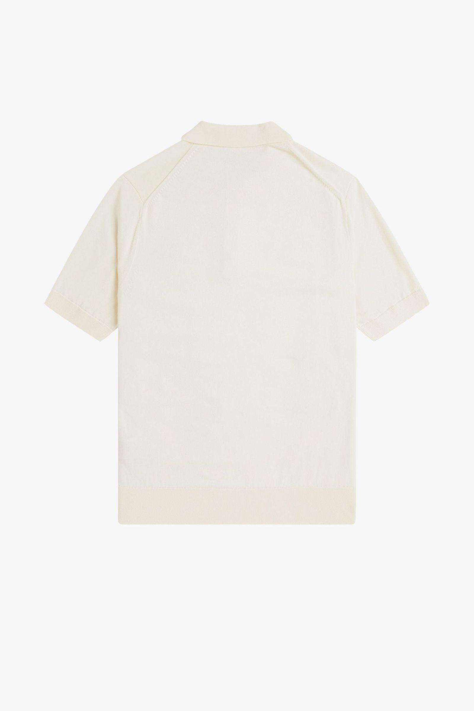 K9725 Cotton Ecru - Knitted Polo