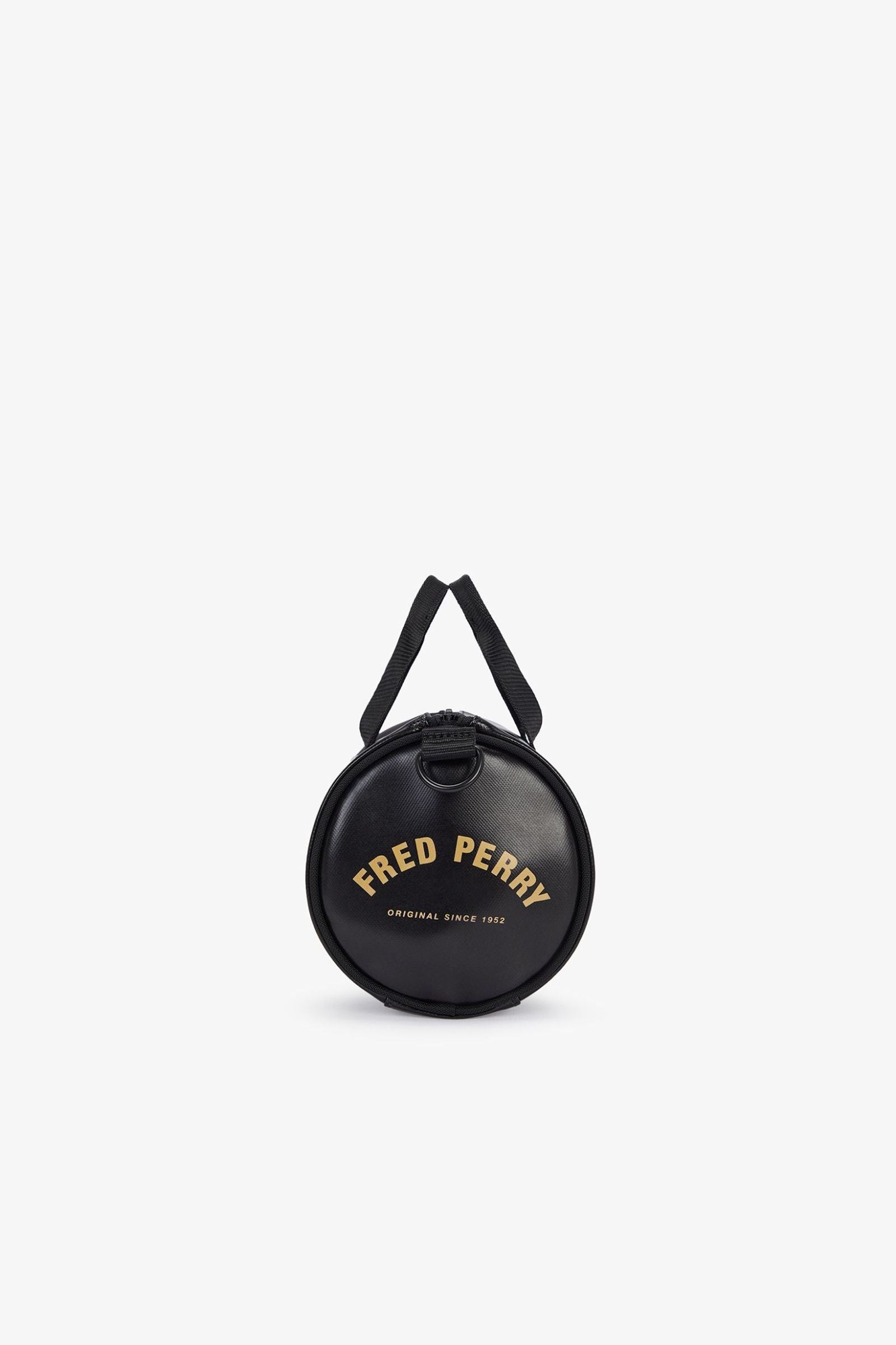 L1400 Classic Tonal Black/Gold - Mini Barrel Bag