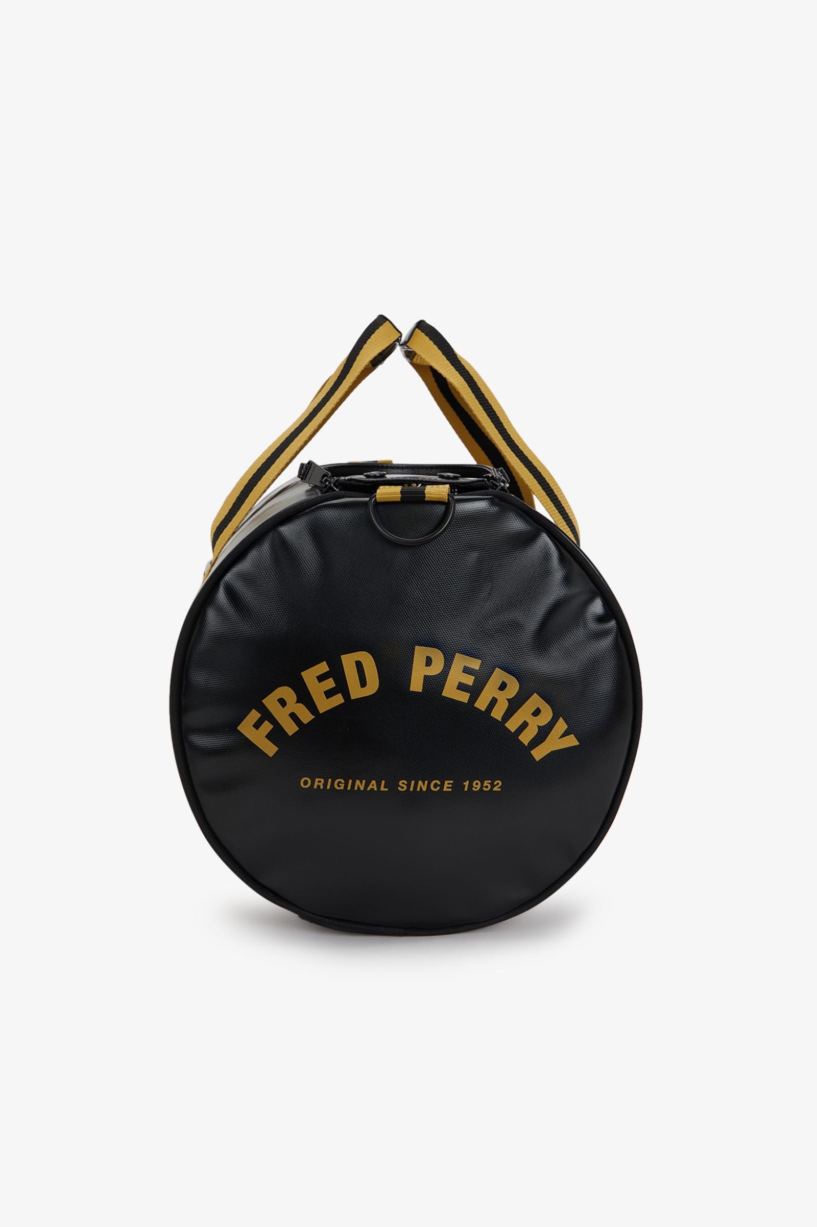 L3352 Black & Gold Classic - Barrel Bag