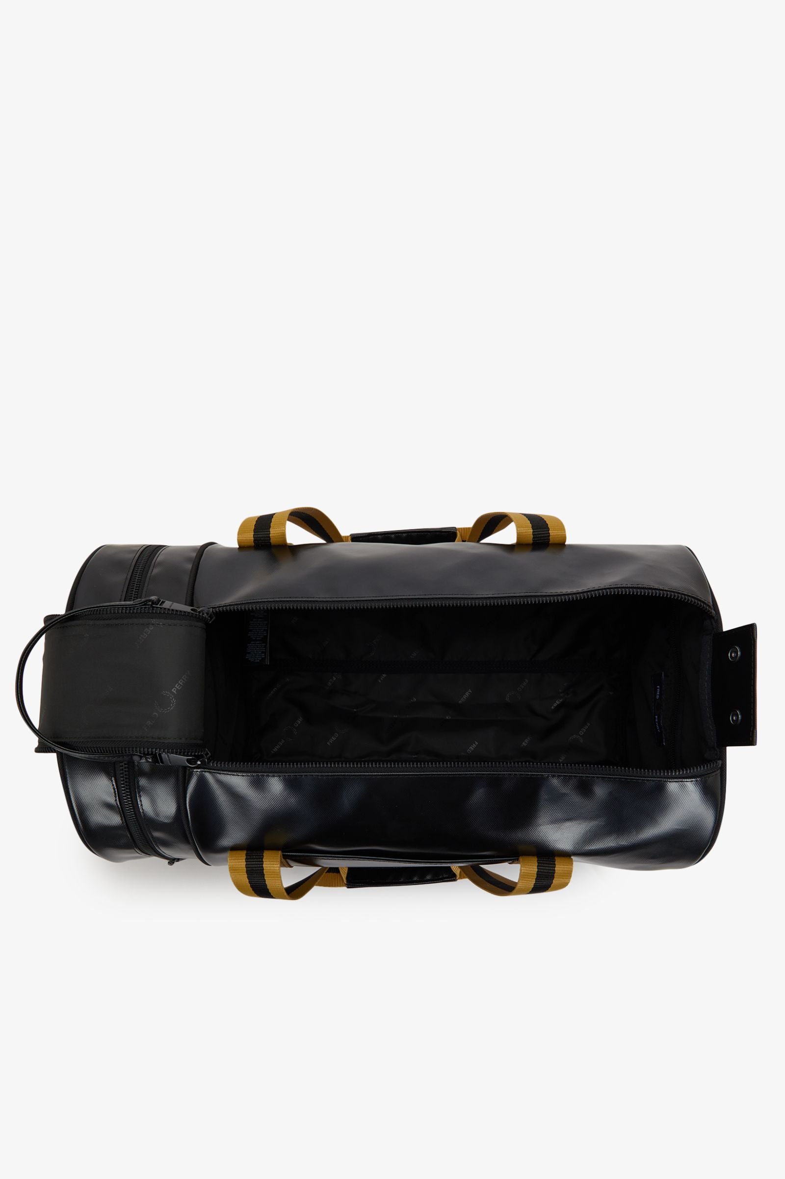 L3352 Black & Gold Classic - Barrel Bag
