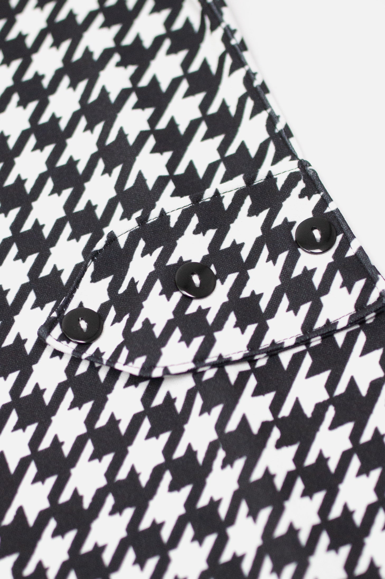 Houndstooth Pocket Detail - Dress