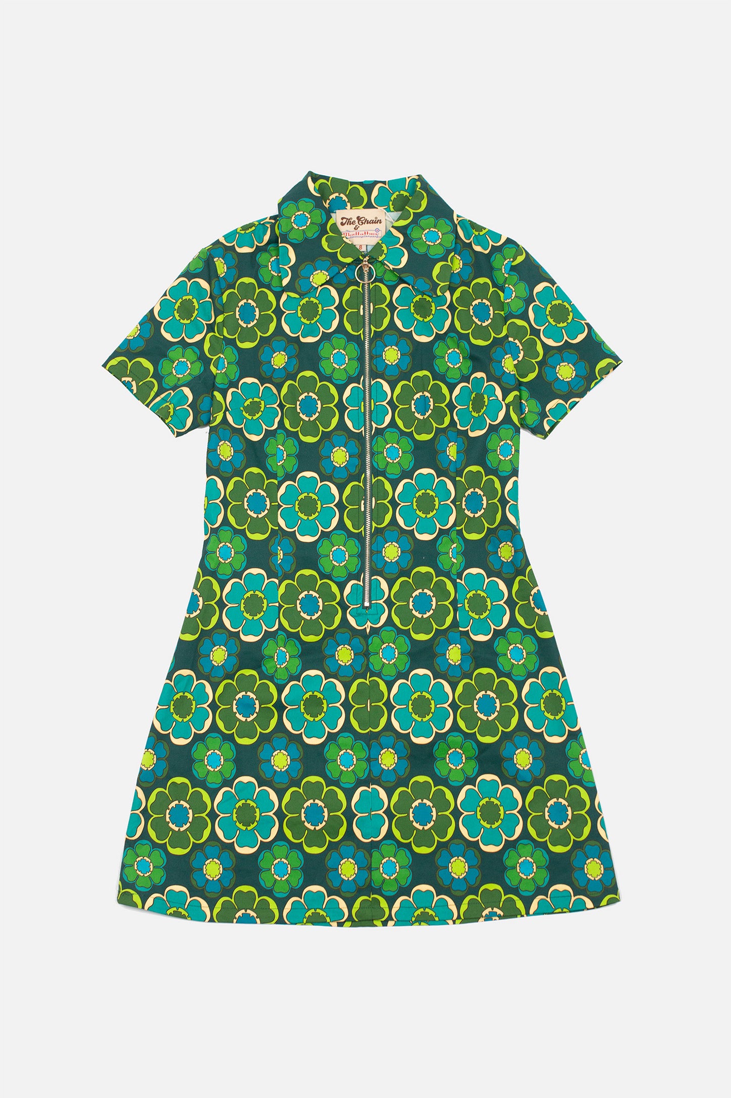 Mod Blossom Floral Ivy - Dress