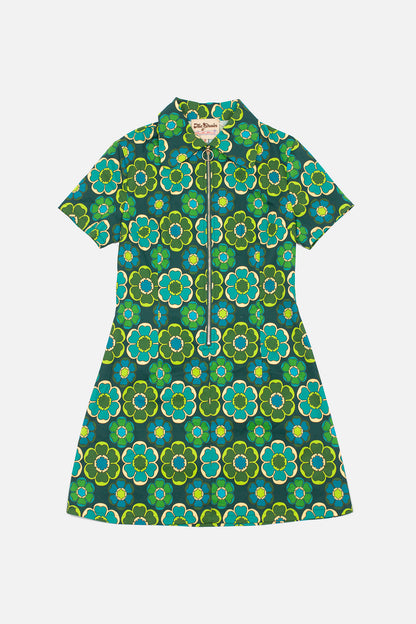 Mod Blossom Floral Ivy - Dress