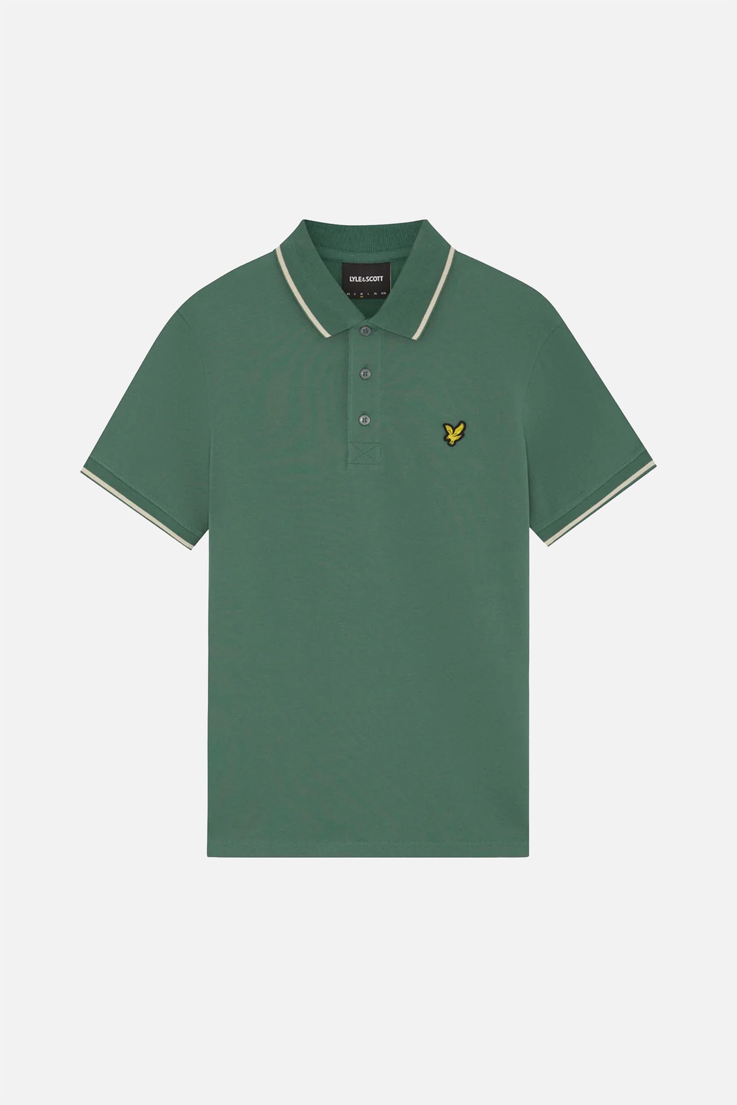 Everglade and Wheat - Tipped Polo Shirt