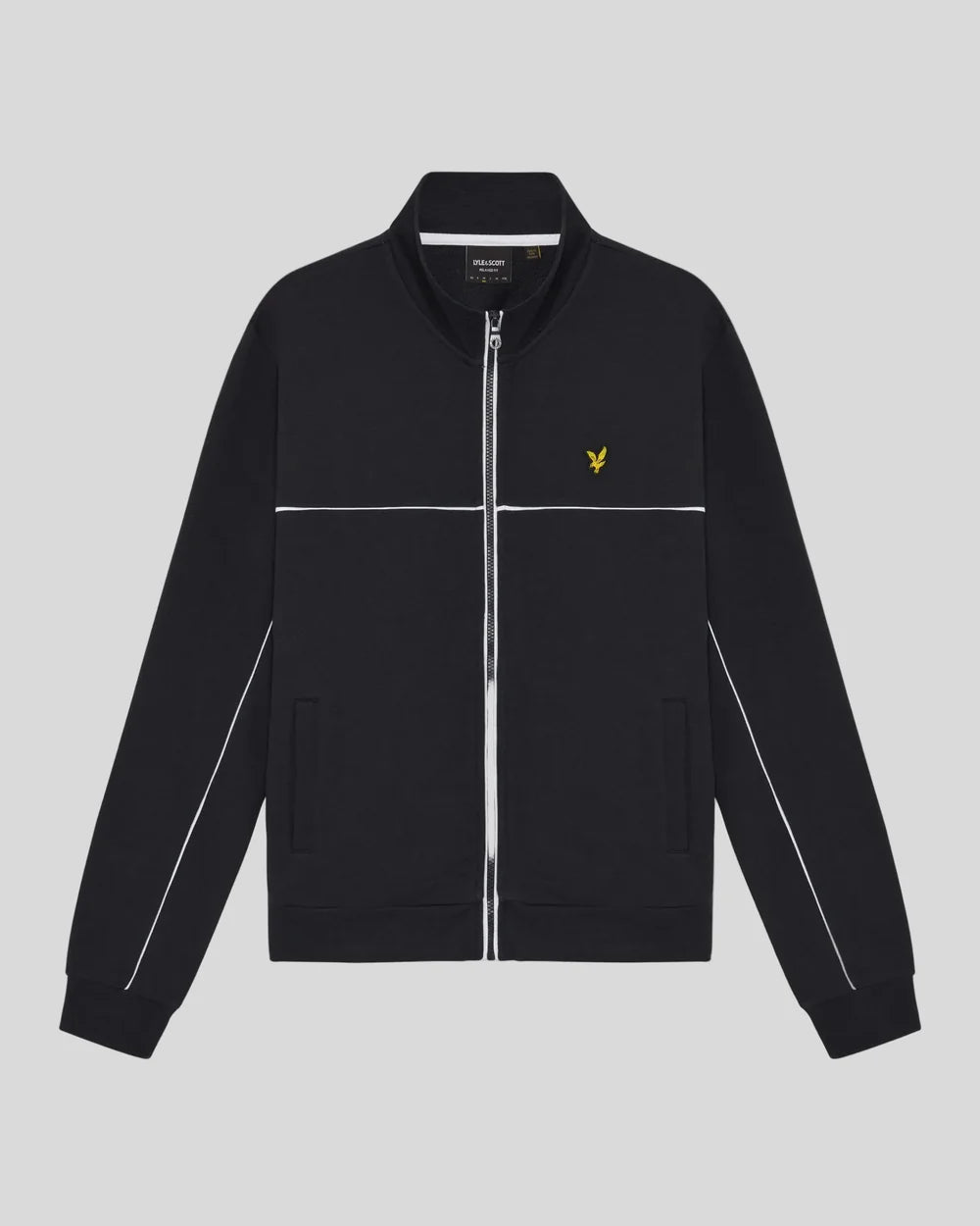 Piped Full Navy - Track Top