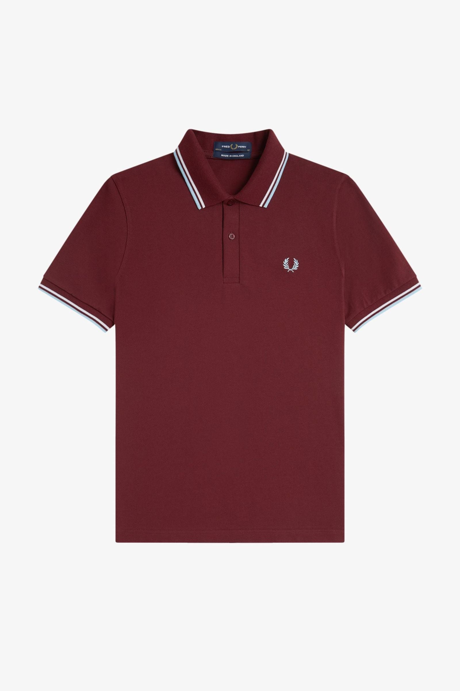 M12 Maroon / White / Ice - Polo
