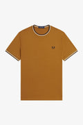 M1588 Twin Tipped Dark Camel / Navy - T-Shirt