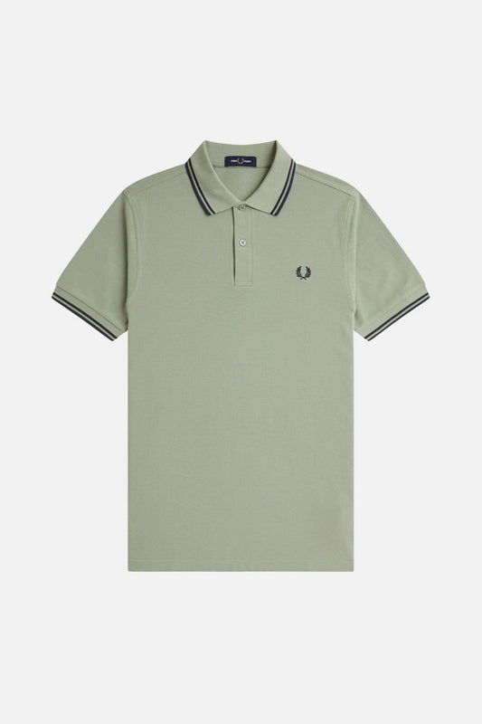 M3600 Bay Leaf / Dark Airforce / Tennis Blue Twin Tipped - Polo
