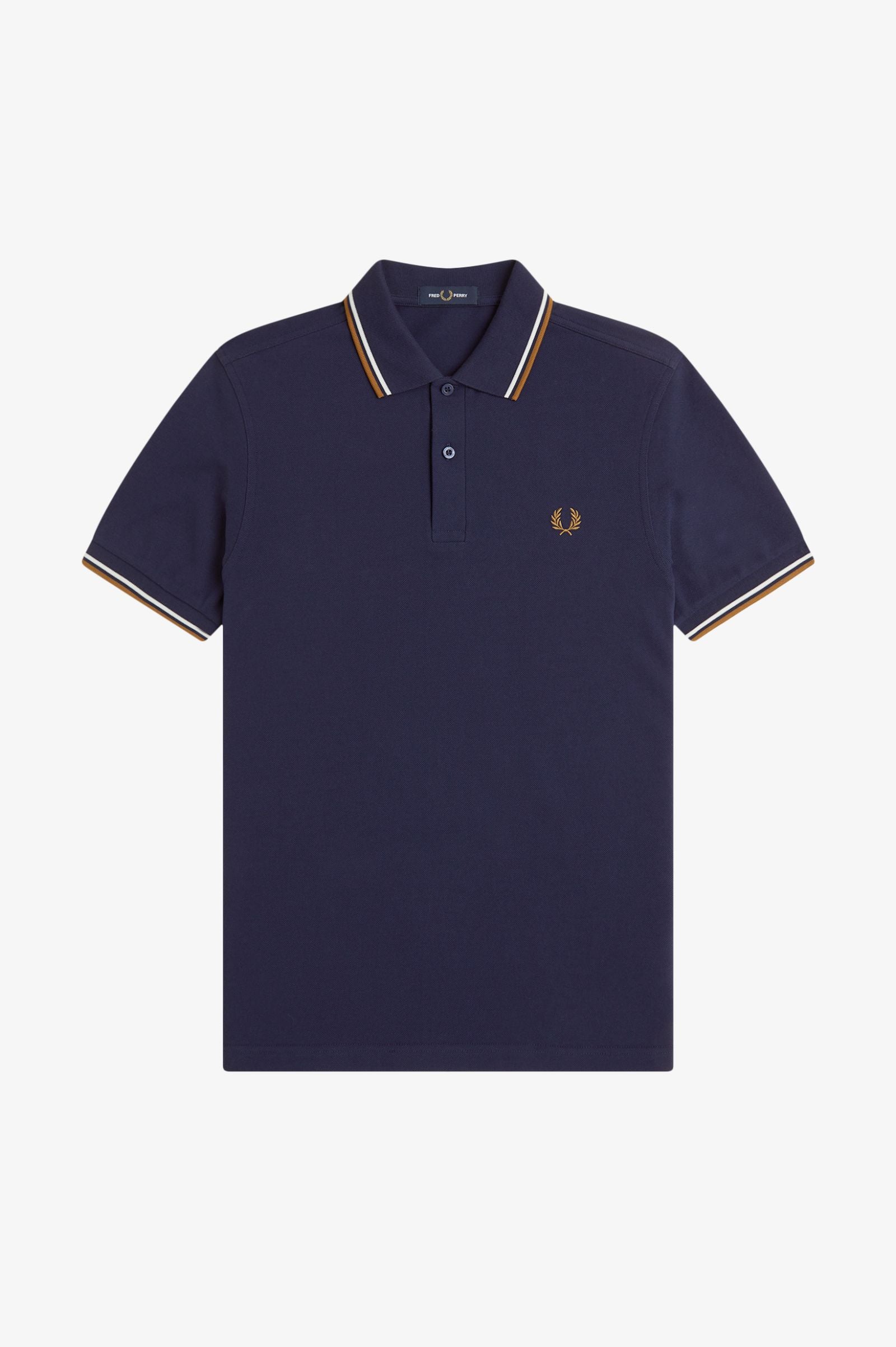 M3600 Twilight Navy / Snow White / Dark Caramel - Polo