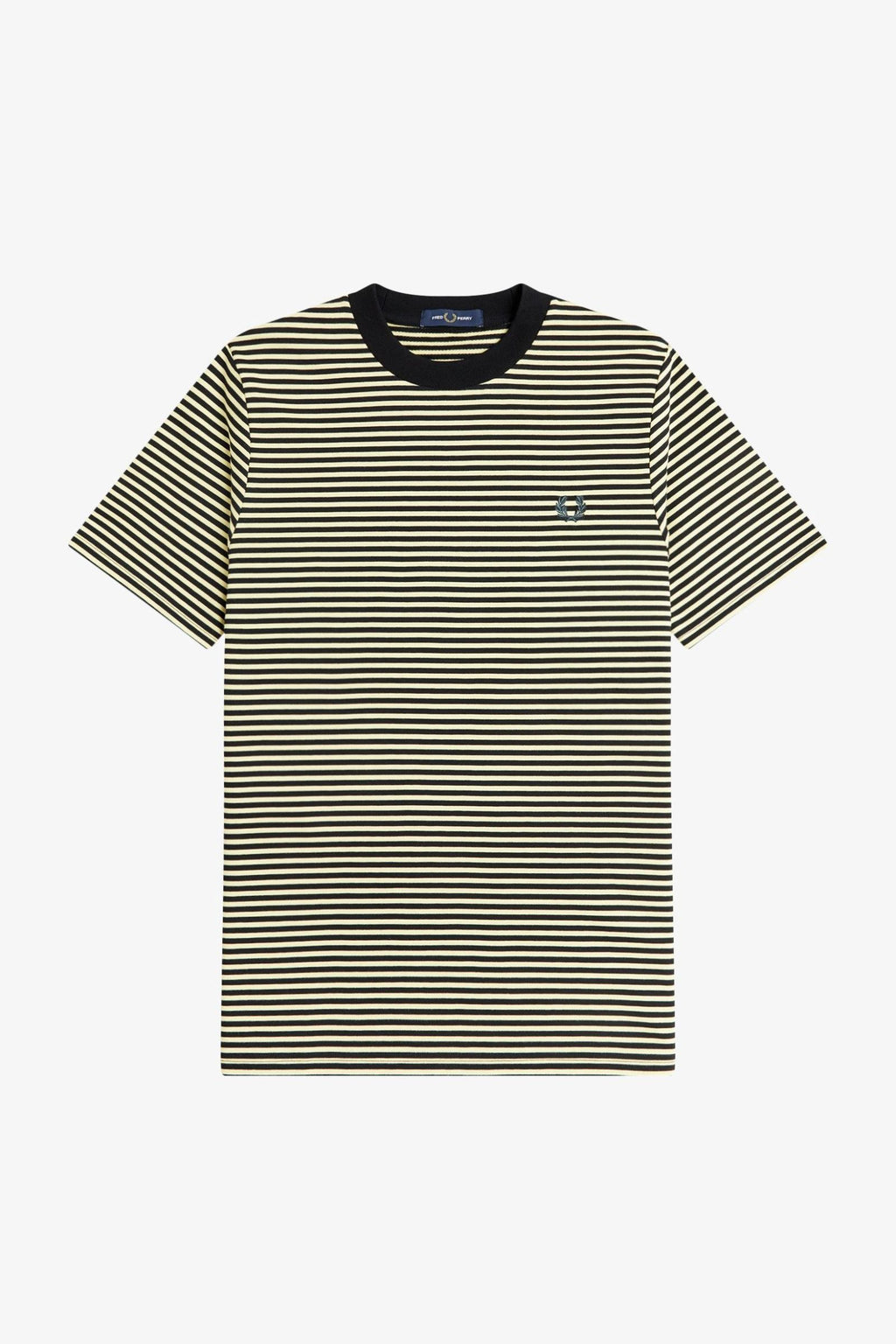 M6581 Fine Stripe Honey / Black - T-Shirt
