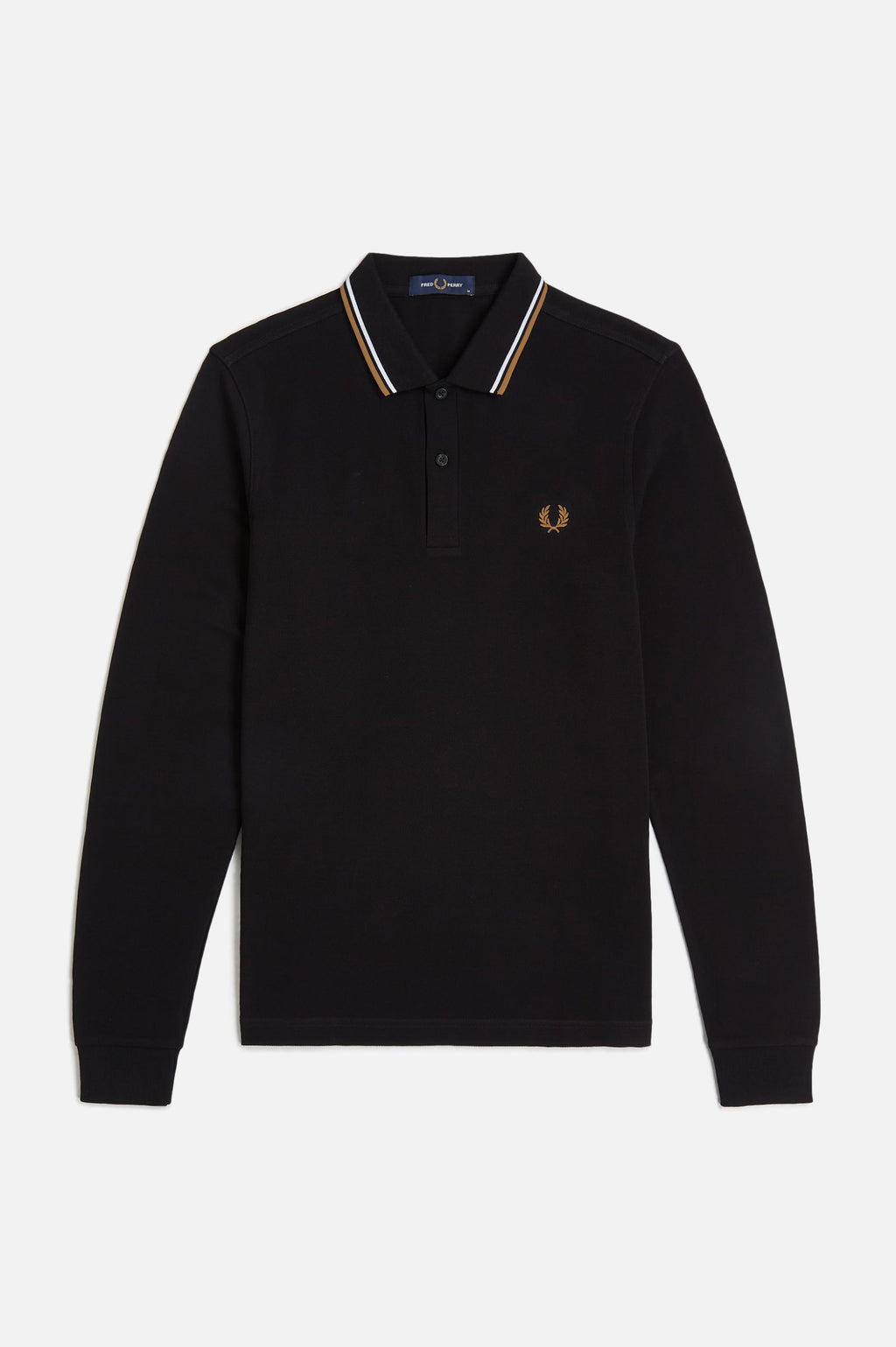 M3636 Black - L/S Polo