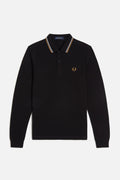 M3636 Black - L/S Polo