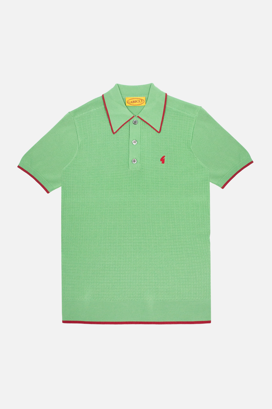 Archive Malcolm Verde - Polo Knit