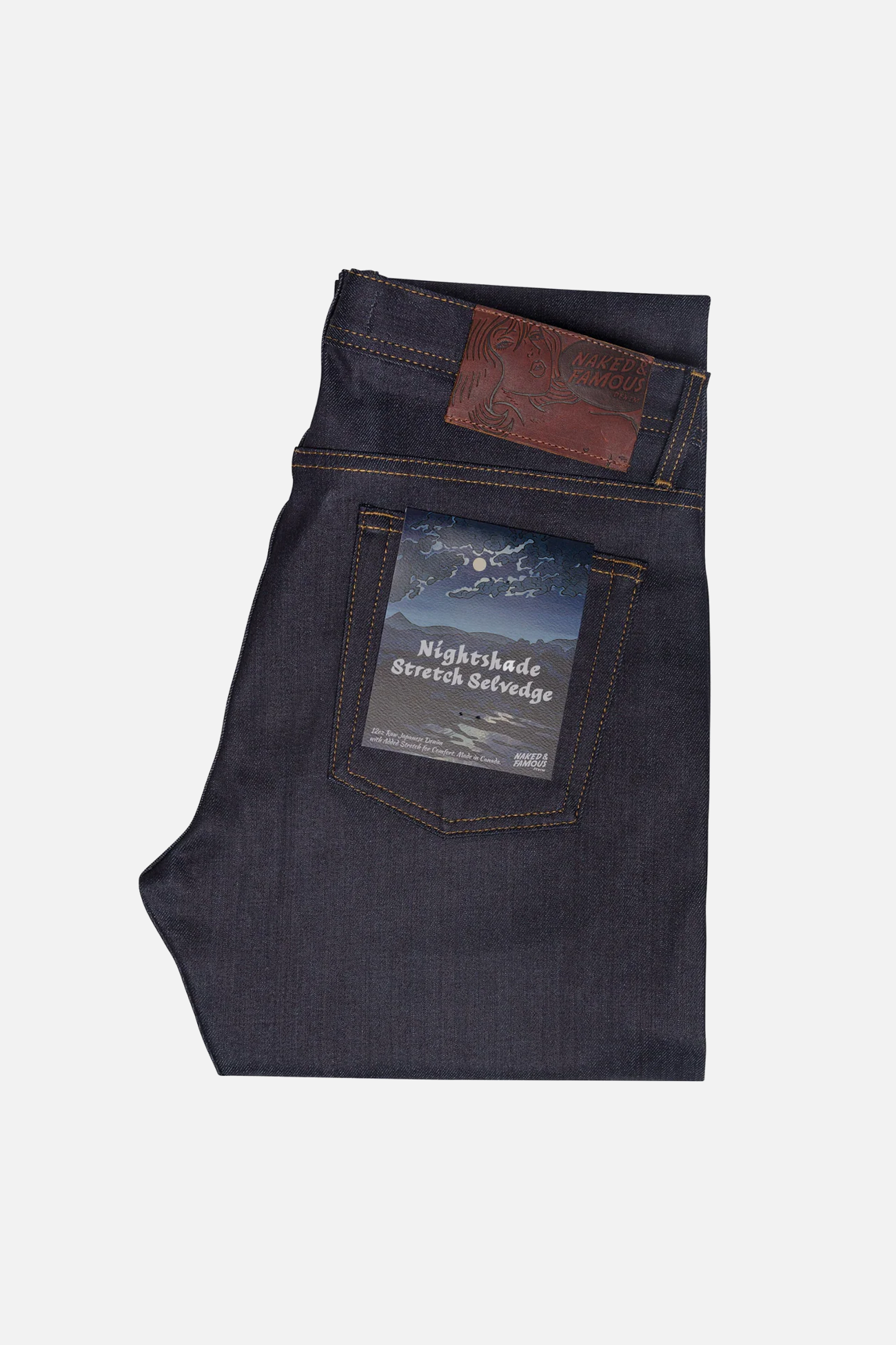 Nightshade Japanese 12oz Stretch Selvedge Denim - Jeans
