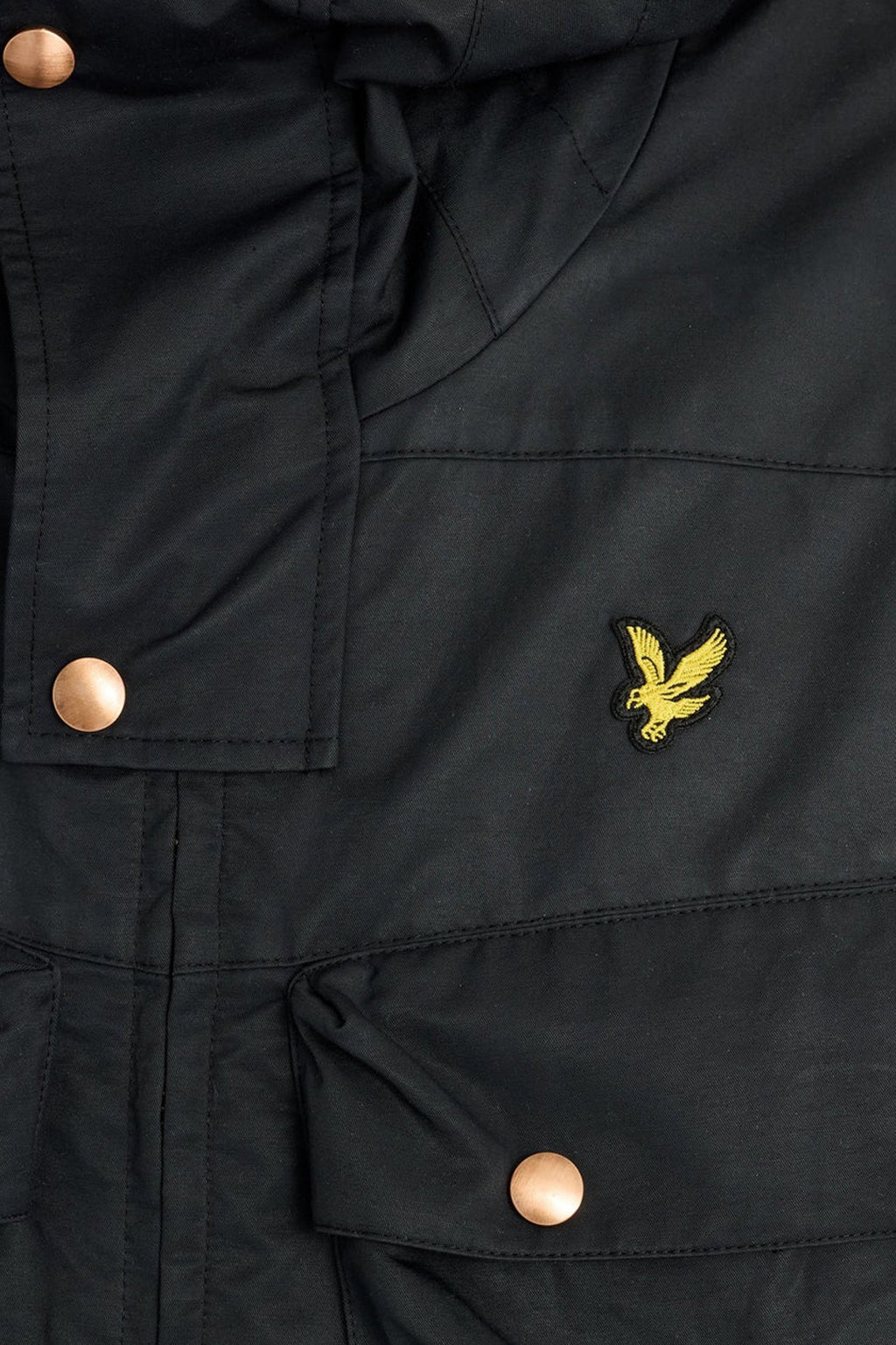 Waxed Guard Jet Black - Parka