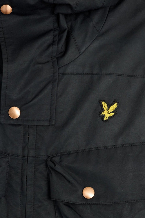 Waxed Guard Jet Black - Parka