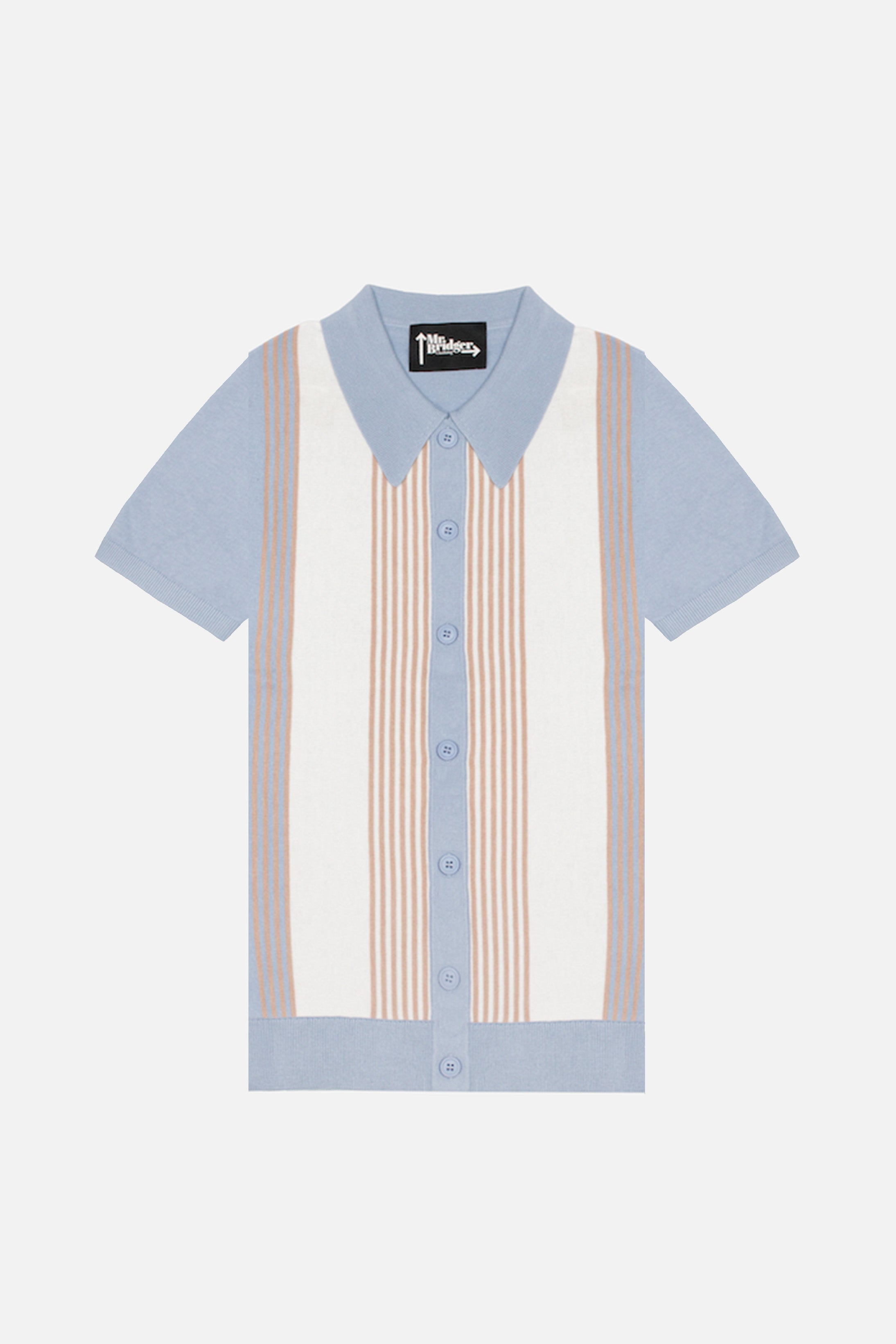 Paulie Stripe Sky - Knit