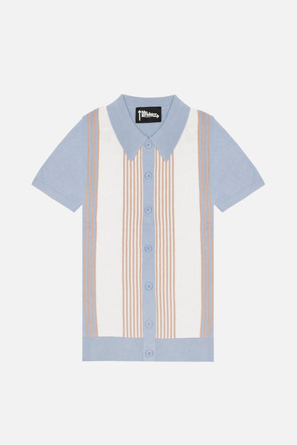 Paulie Stripe Sky - Knit