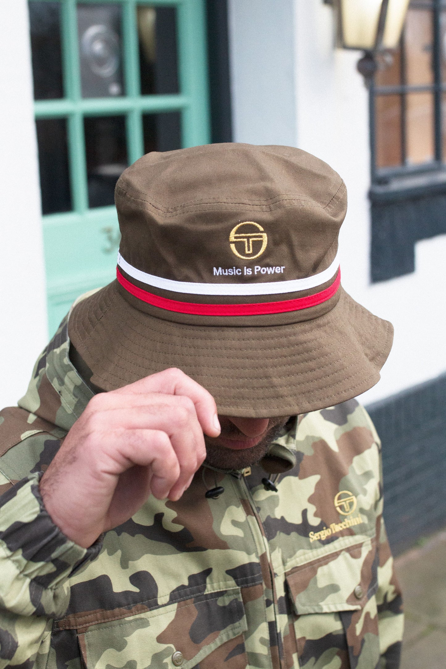 Stonewoods Olive Green - Bucket Hat