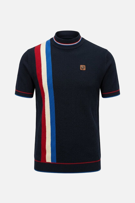 Racing Stripe Navy - Turtle