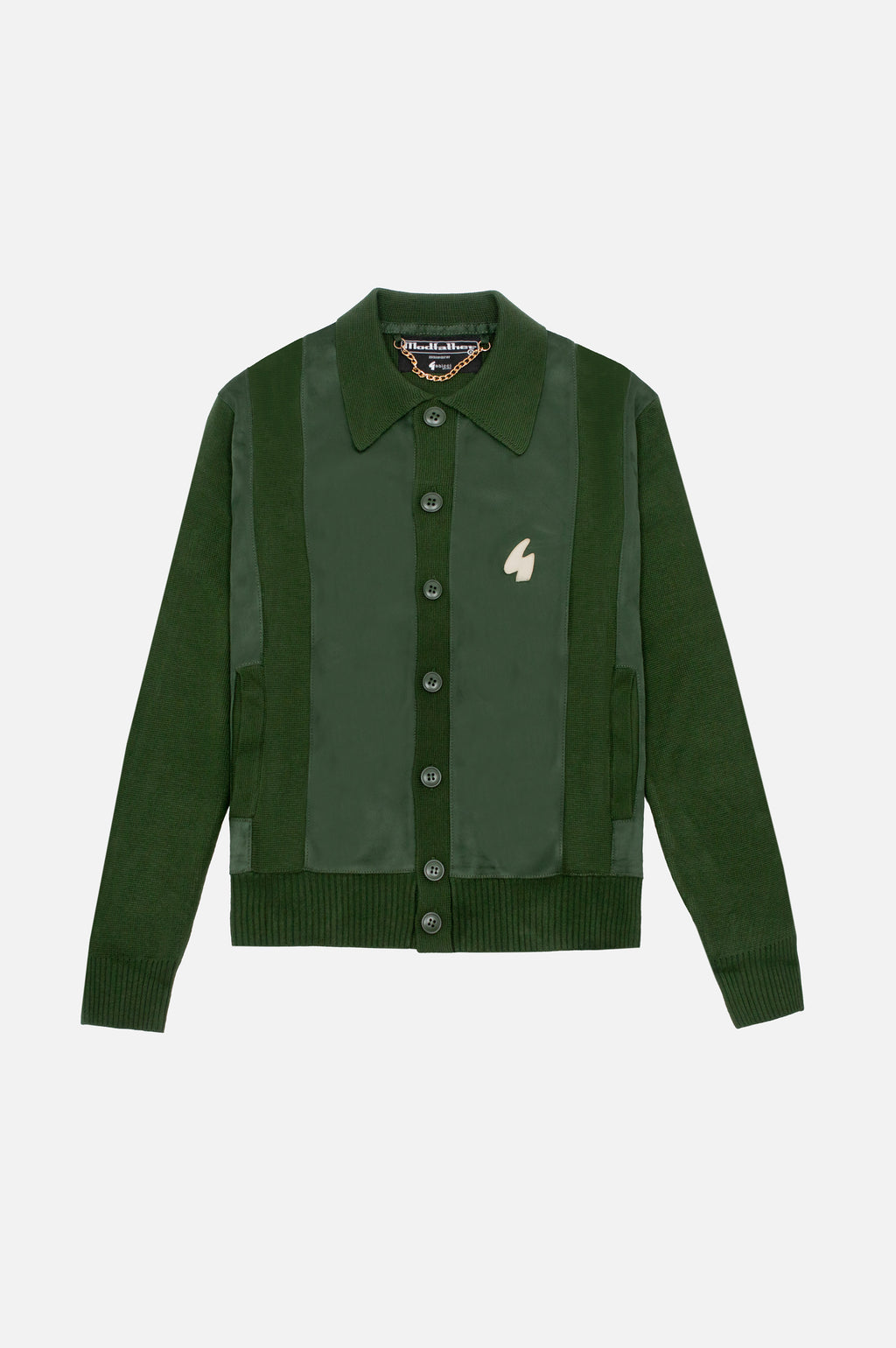 Rita Forest Button Through - Cardi