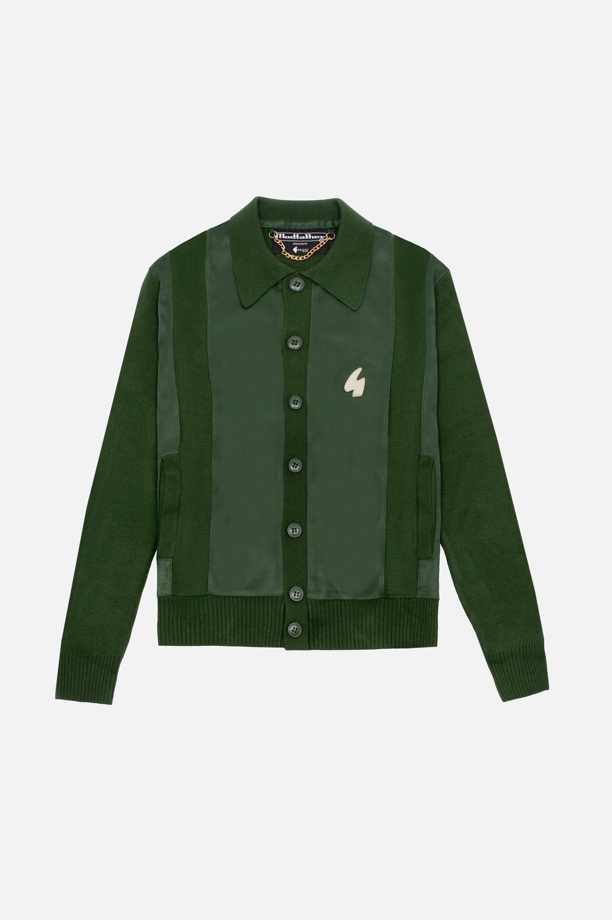 Rita Forest Button Through - Cardi