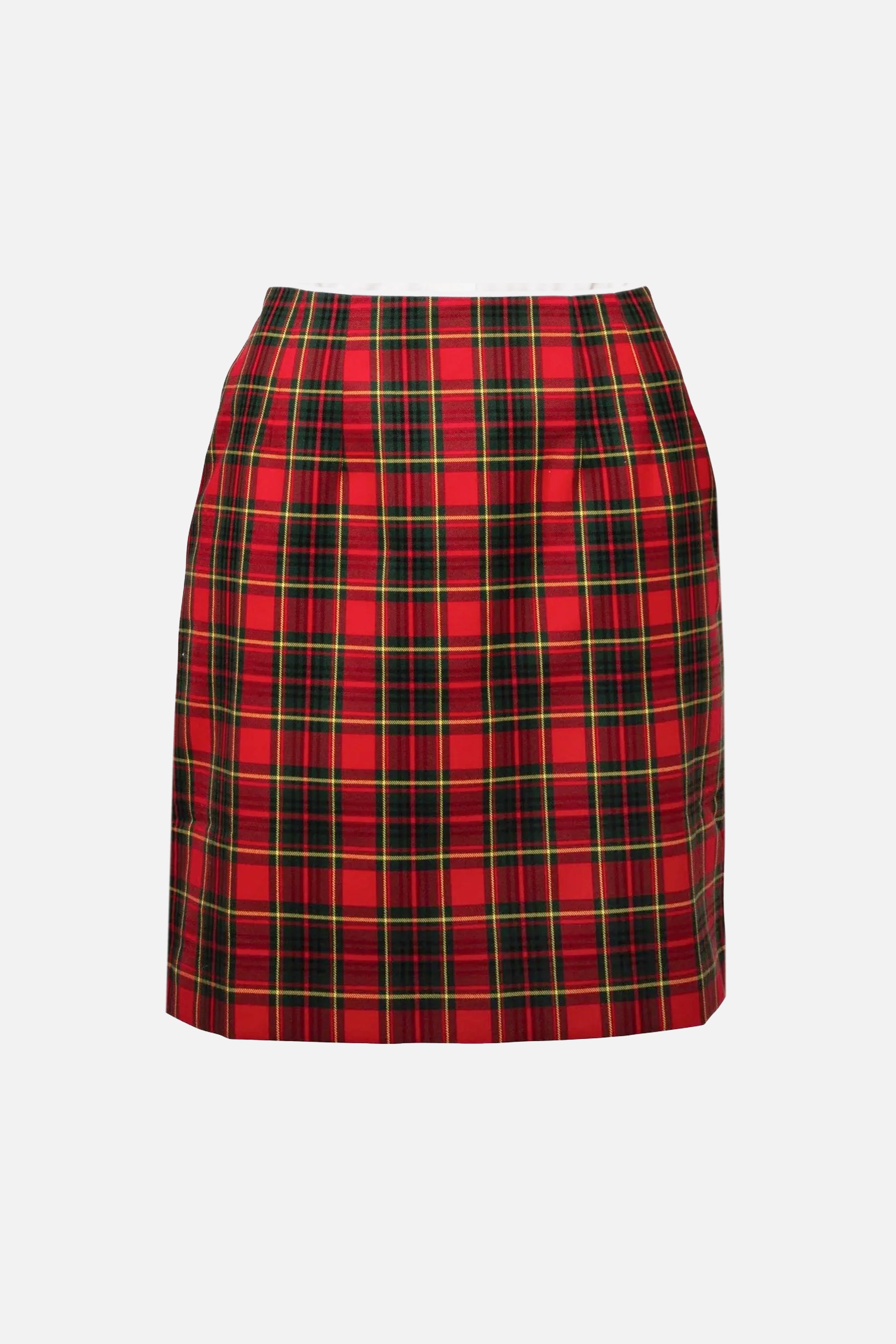 Women's Red Tartan Skirt