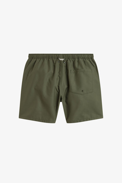 S2303 Laurel Wreath Green - Swim Shorts
