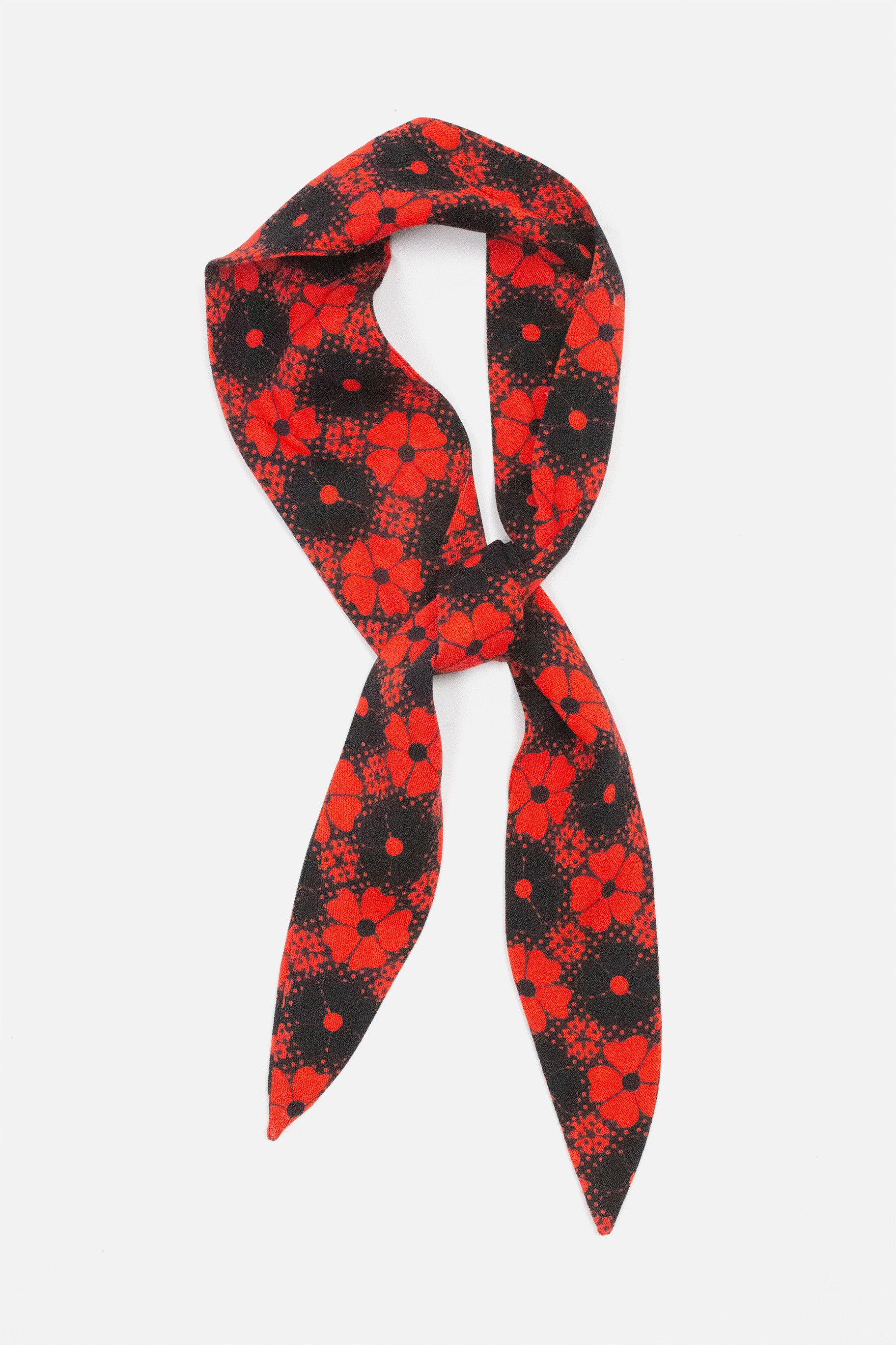 Dolly Red & Black- Scarf