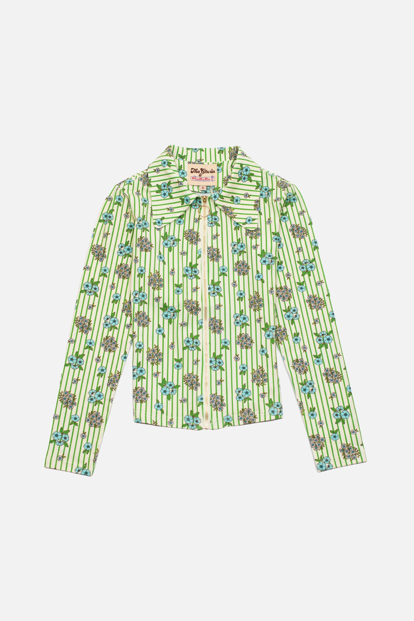Jagger Dagger Collar Seaside Floral - Shirt