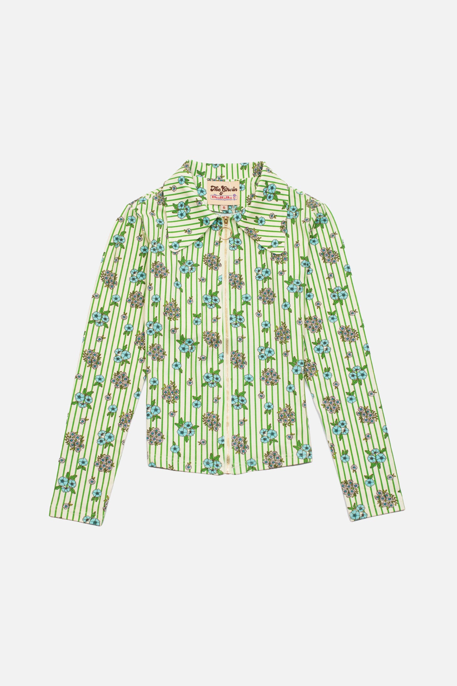 Jagger Dagger Collar Seaside Floral - Shirt