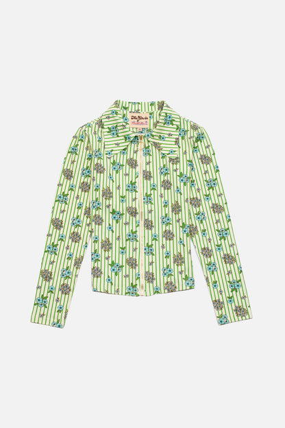 Jagger Dagger Collar Seaside Floral - Shirt
