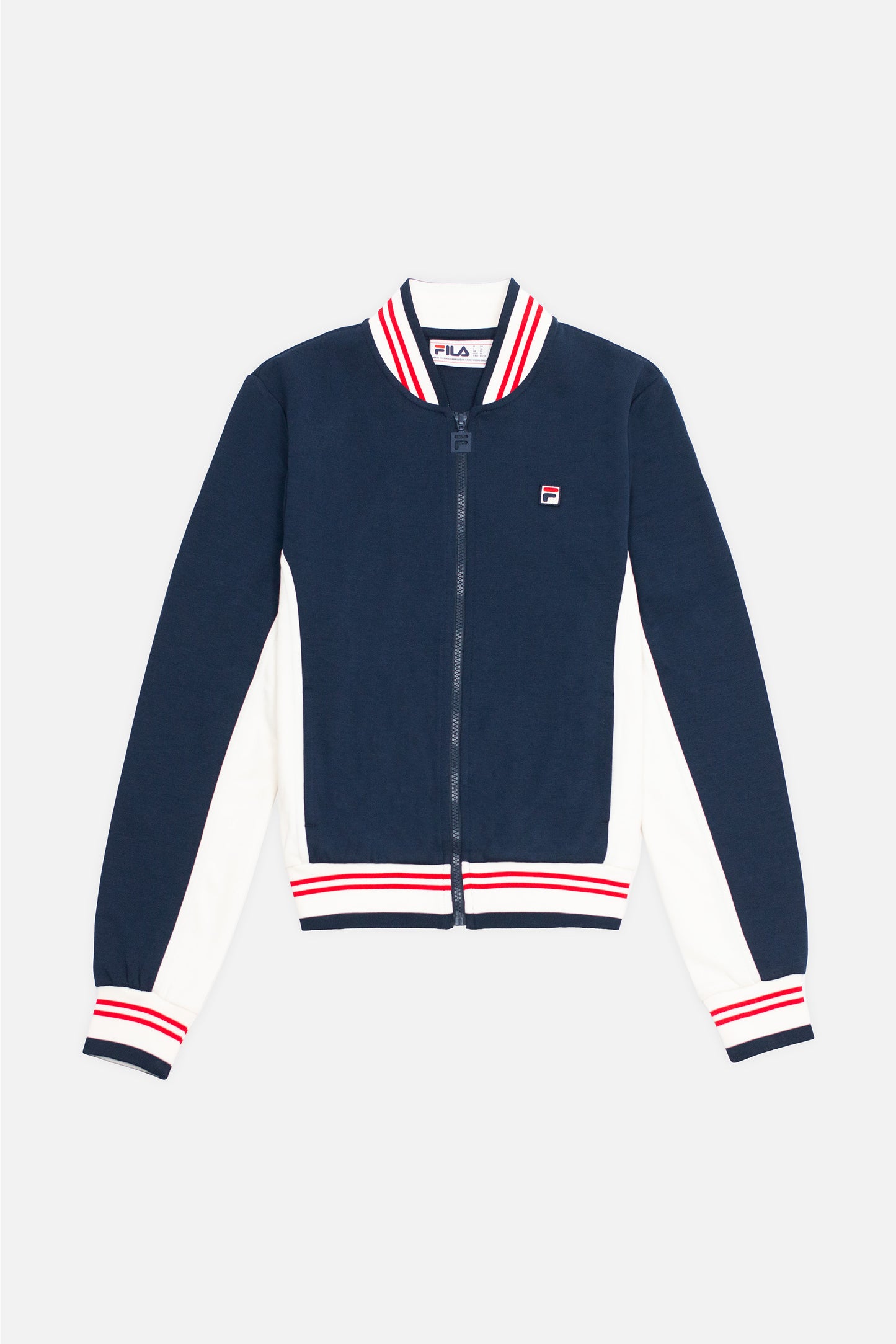 Silvana Fila Navy / Gardenia / Fila Red - Track Top