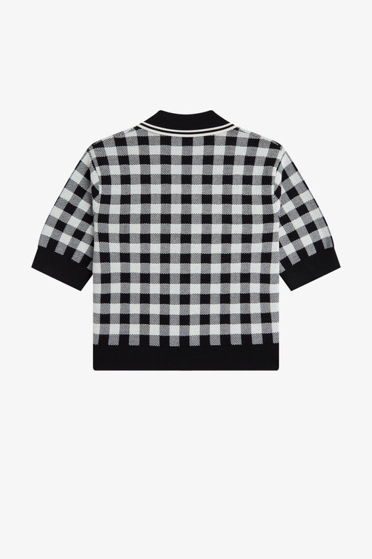 SK2134 Amy Winehouse Foundation Gingham Knitted - Shirt