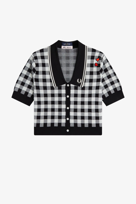 SK2134 Amy Winehouse Foundation Gingham Knitted - Shirt